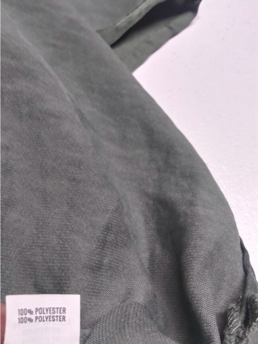 aerie Olive Green Slip Midi Dress with Side Slits NWOT S - Picture 7 of 8